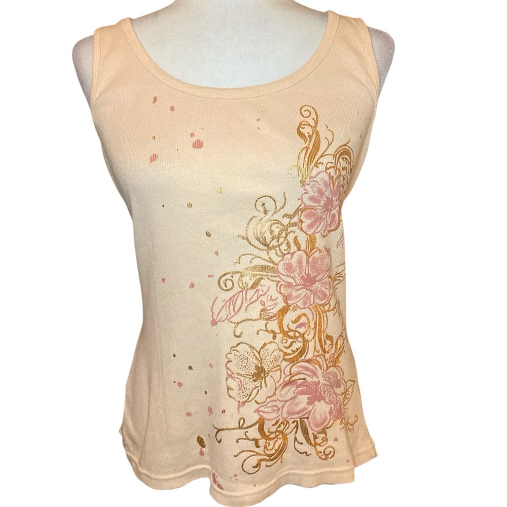 Floral tank top